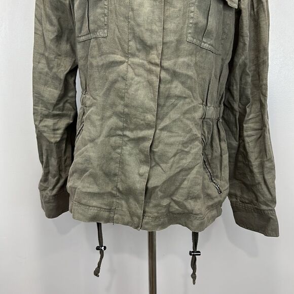 Kenneth Cole Green High Neck Jacket - Picture 3 of 9